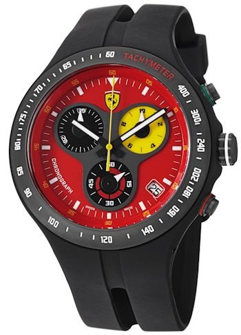 Watch Scuderia Ferrari Man JUMBO 150° ANN. in Steel FE-06-RD - FE-06-RD